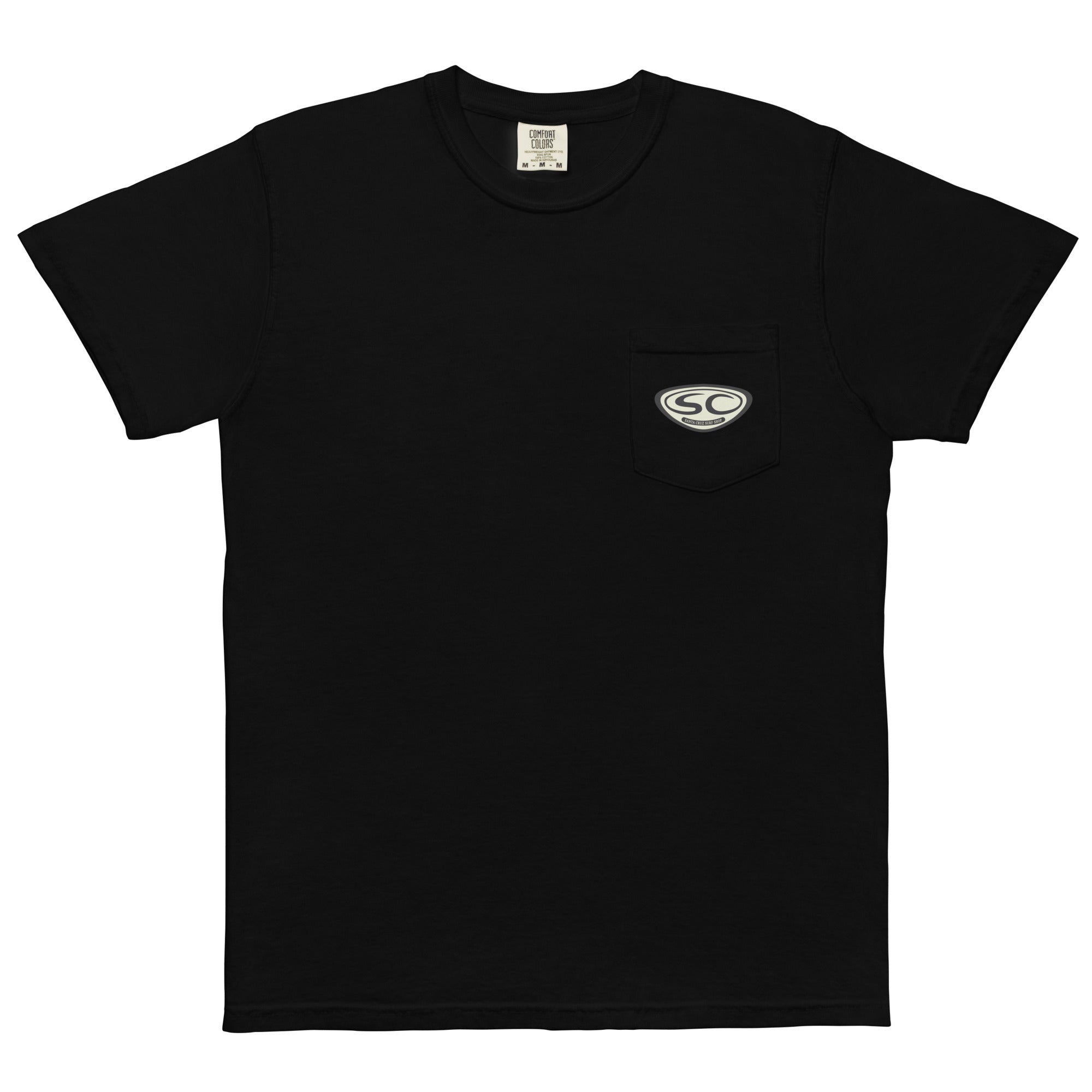 Armor Pocket Tee with Script Logo - Comfort Color