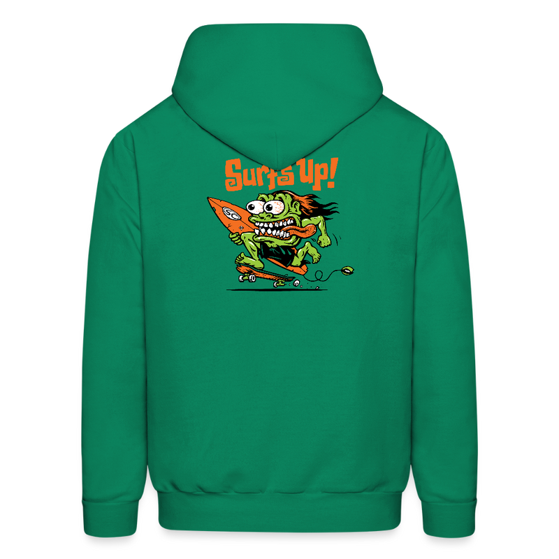 Santa Cruz Surf Shop Surf's Up Monster Pullover Hoodie - kelly green