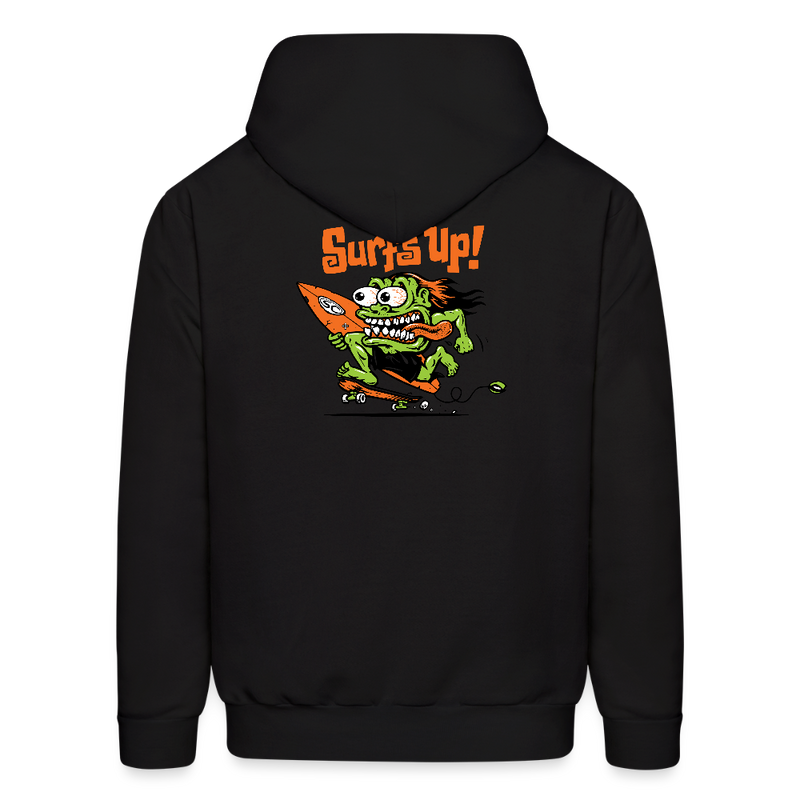 Santa Cruz Surf Shop Surf's Up Monster Pullover Hoodie - black