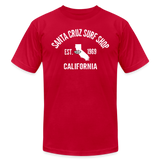 Santa Cruz Surf Shop EST 1969 Simple Tee - red