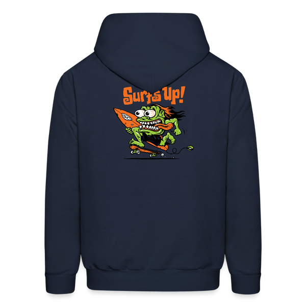 Santa Cruz Surf Shop Surf's Up Monster Pullover Hoodie - navy