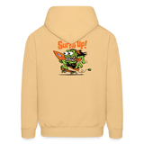 Santa Cruz Surf Shop Surf's Up Monster Pullover Hoodie - light gold 