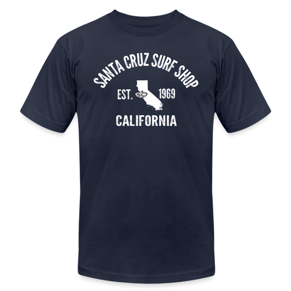 Santa Cruz Surf Shop EST 1969 Simple Tee - navy