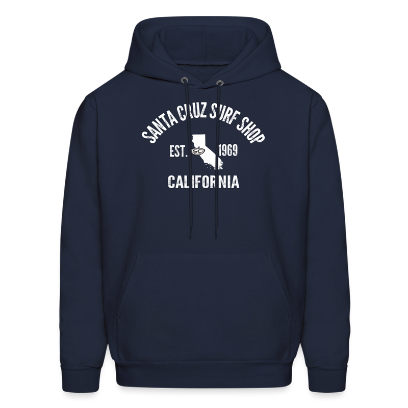 SANTA CRUZ SURF SHOP EST 1969 SIMPLE HOODIE - navy