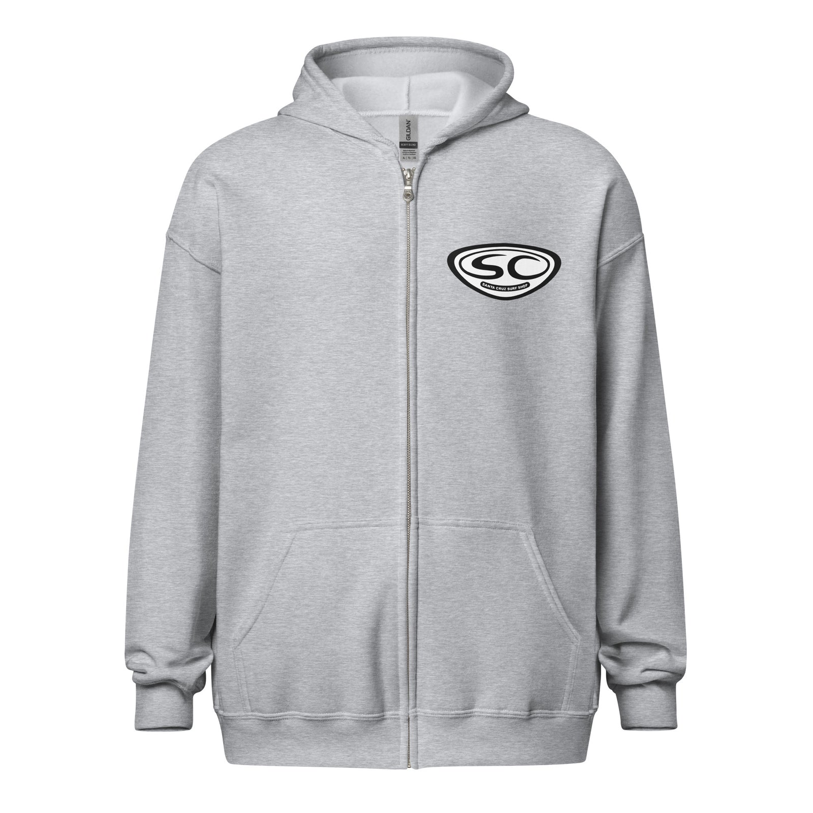 Santa Cruz Zip Hoodie for Men - OG Logo Style – Santa Cruz Surf Shop™