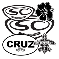 Santa Cruz Sticker Pack - Santa Cruz Surf Shop™