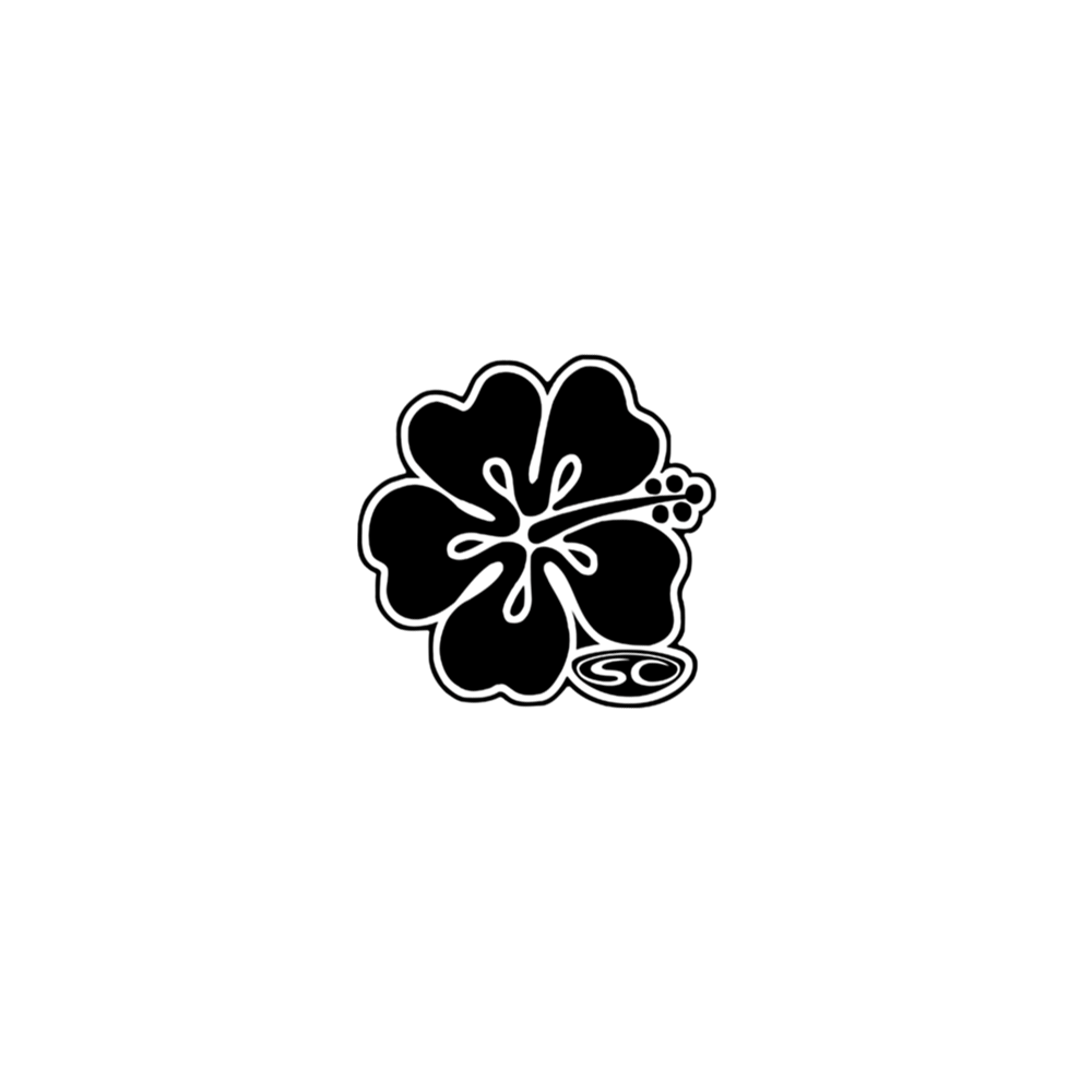 Surf Flower Santa Cruz Sticker - Santa Cruz Surf Shop™