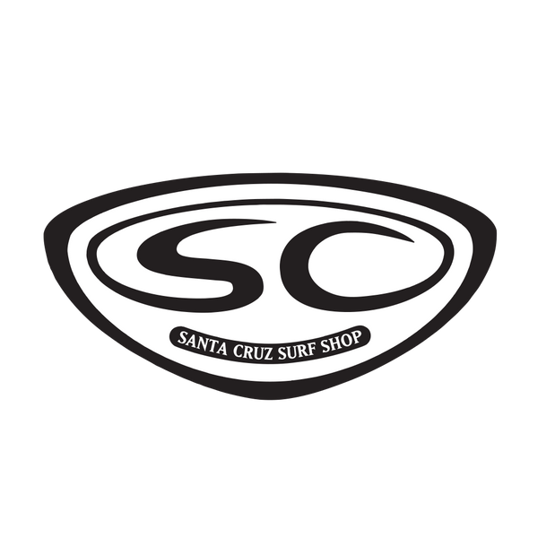 Large Shield Santa Cruz Sticker - Santa Cruz Surf Shop™