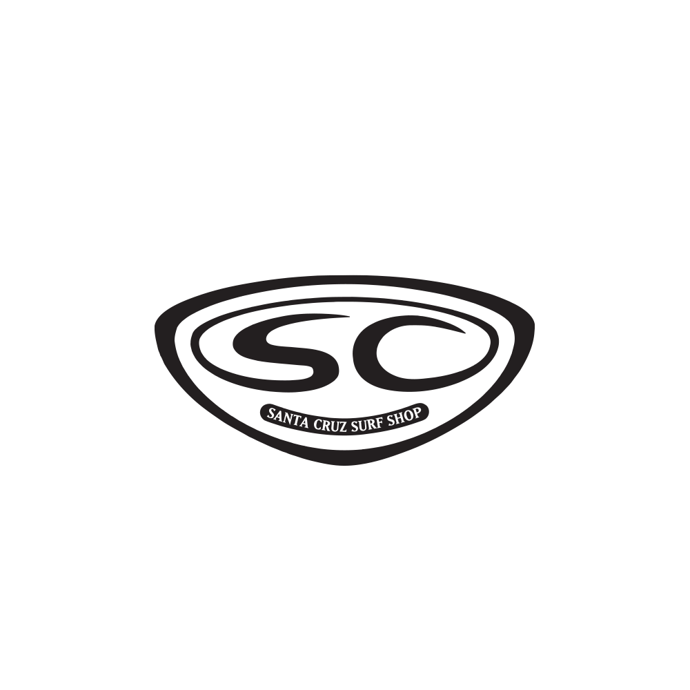 Medium Shield Santa Cruz Sticker - Santa Cruz Surf Shop™