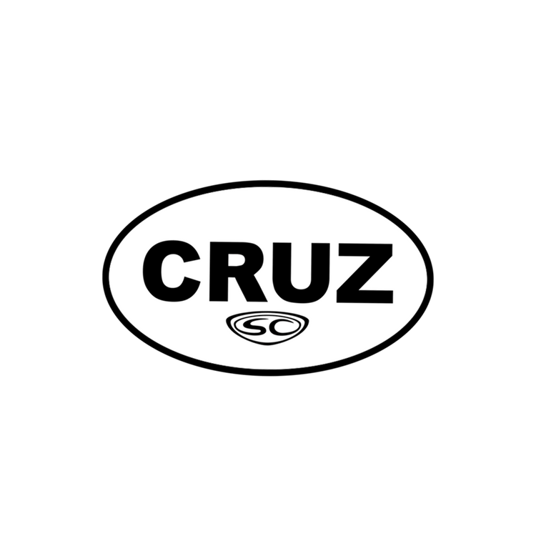 Santa Cruz Surf Shop World Travel Sticker