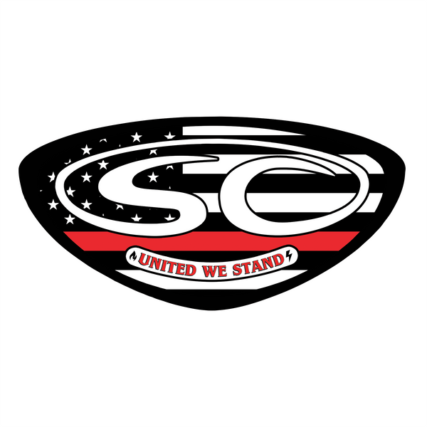 Large Santa Cruz Mountains Fire Fundraiser Sticker - United We Stand - Santa Cruz Surf Shop™