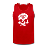 Santa Cruz Skull Tank - red