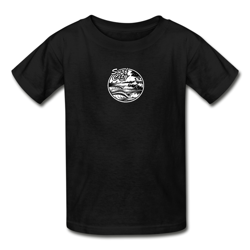 THE REAL SURF CITY YOUTH TSHIRT - black