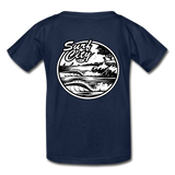 THE REAL SURF CITY YOUTH TSHIRT - navy