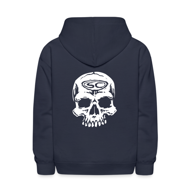 SC Skull Kid's Hoodie - navy