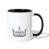 SC King Contrast Coffee Mug - white/black