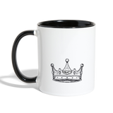 SC King Contrast Coffee Mug - white/black