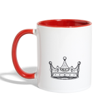 SC King Contrast Coffee Mug - white/red