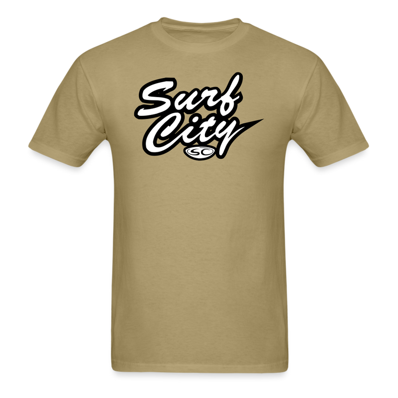Santa Cruz Surf City Tee - khaki