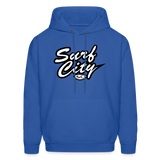 SANTA CRUZ SURF SHOP SURF CITY SCRIPT SIMPLE HOODIE - royal blue