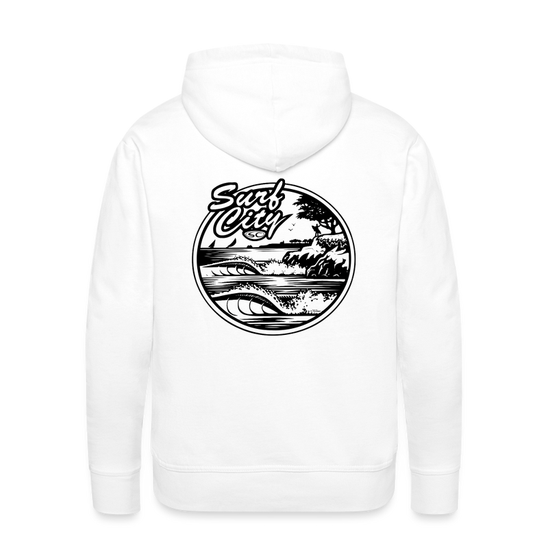 Santa Cruz Surf Shop Surf City Pullover Hoodie - white