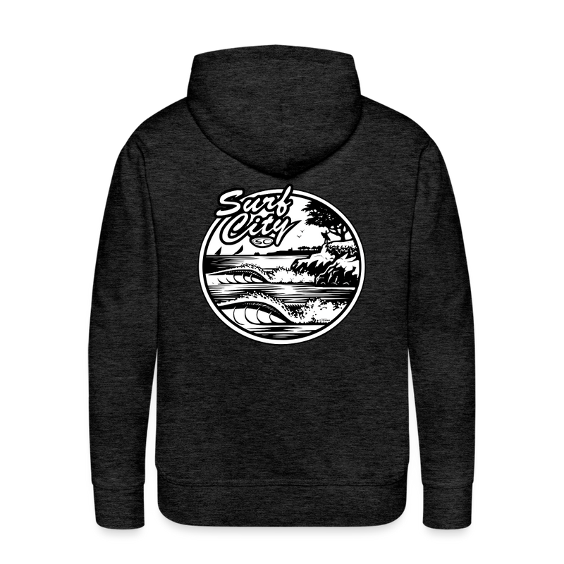 Santa Cruz Surf Shop Surf City Pullover Hoodie - charcoal grey