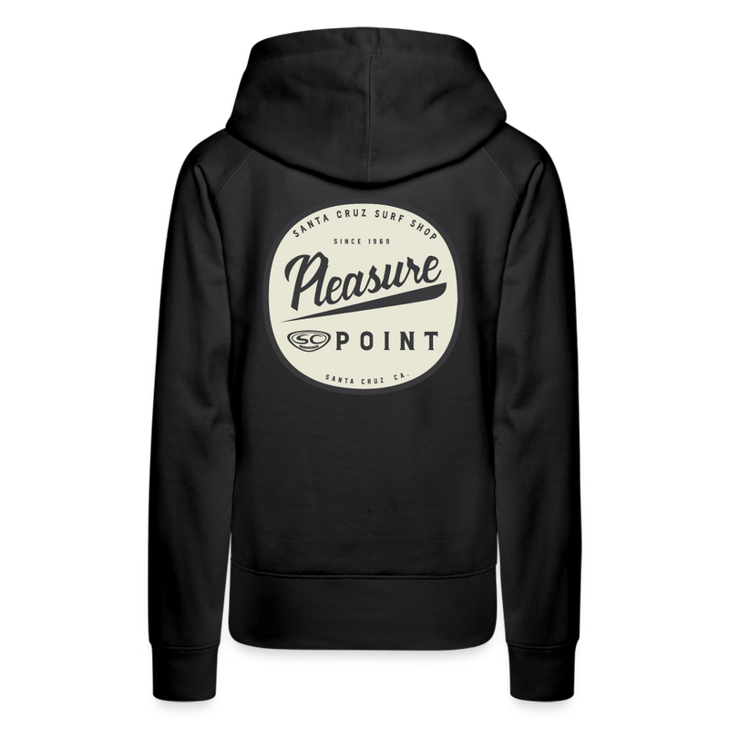 SCSS Pleasure Point Women’s Premium Hoodie - black