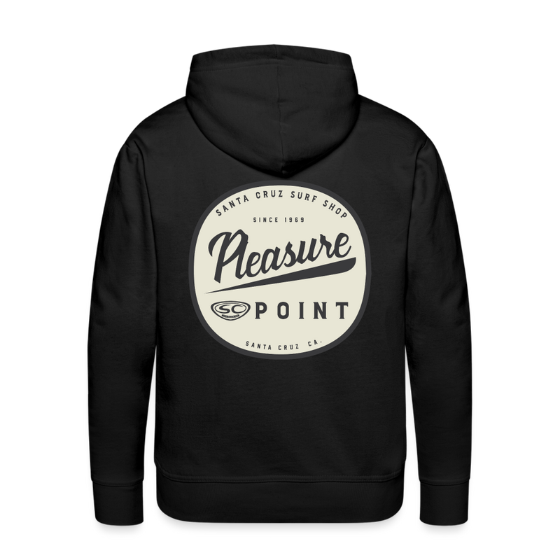 SCSS Pleasure Point Men’s Premium Hoodie - black