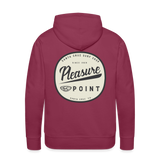 SCSS Pleasure Point Men’s Premium Hoodie - burgundy