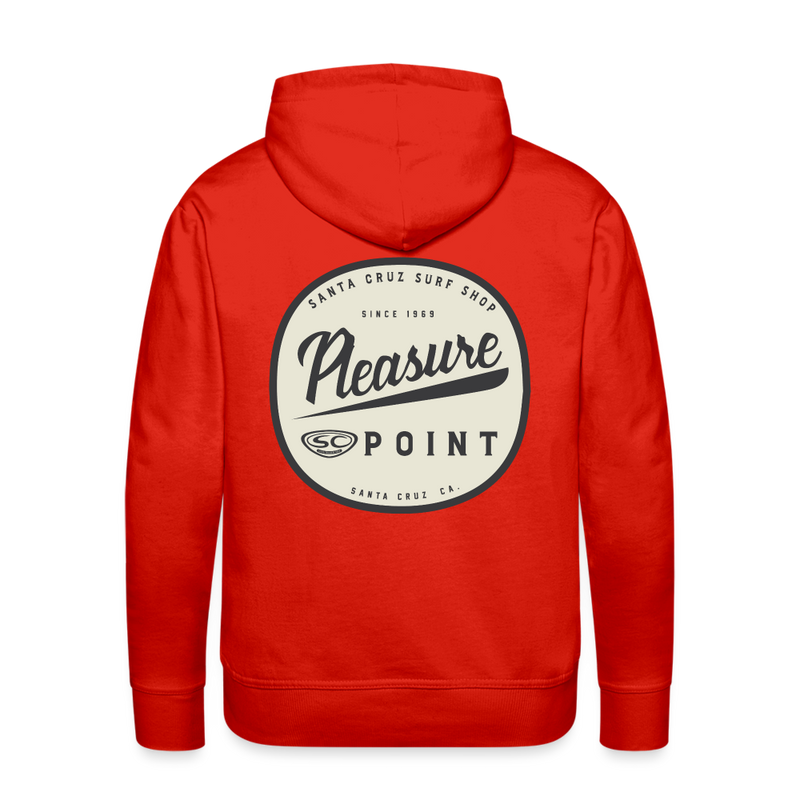 SCSS Pleasure Point Men’s Premium Hoodie - red