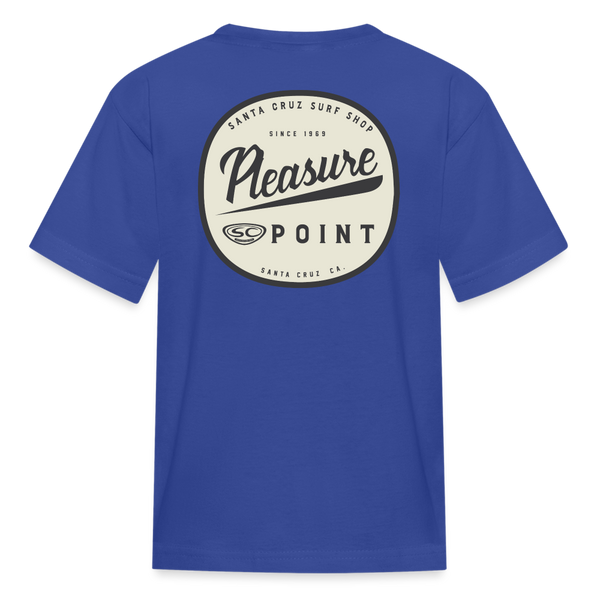 SCSS Pleasure Point Kids' T-Shirt - royal blue