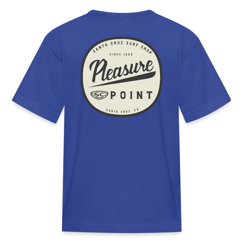 SCSS Pleasure Point Kids' T-Shirt - royal blue