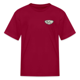 SCSS Pleasure Point Kids' T-Shirt - dark red