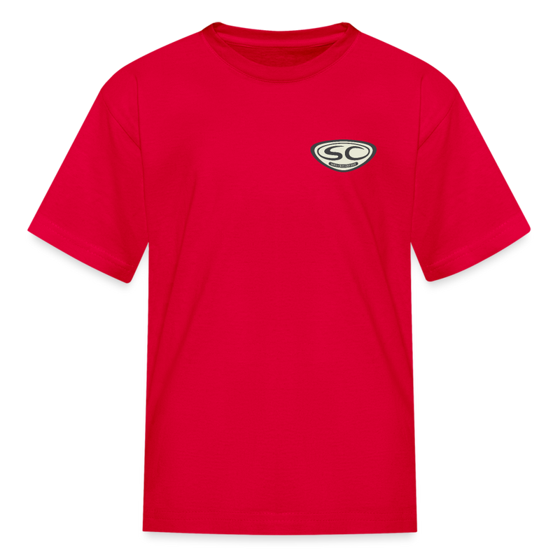 SCSS Pleasure Point Kids' T-Shirt - red