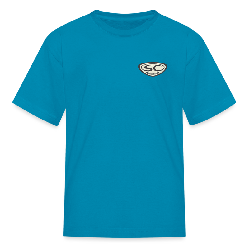 SCSS Pleasure Point Kids' T-Shirt - turquoise