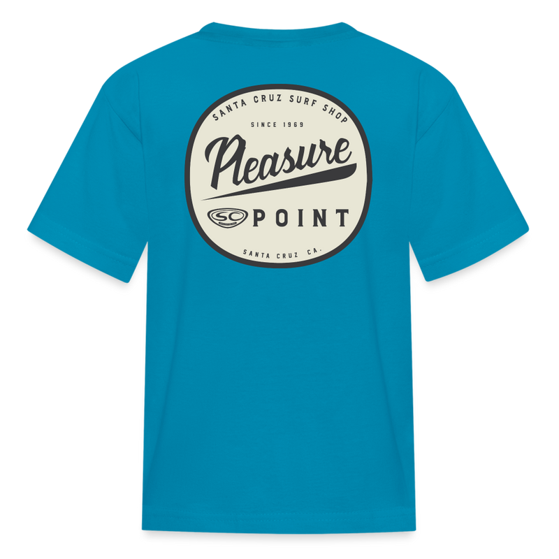 SCSS Pleasure Point Kids' T-Shirt - turquoise