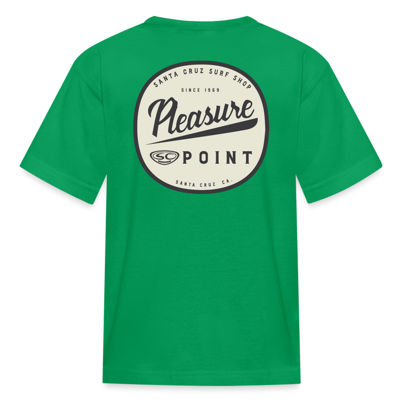 SCSS Pleasure Point Kids' T-Shirt - kelly green