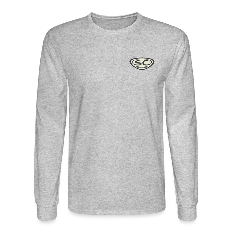 SCSS Pleasure Point Men's Long Sleeve T-Shirt - heather gray
