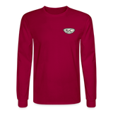 SCSS Pleasure Point Men's Long Sleeve T-Shirt - dark red