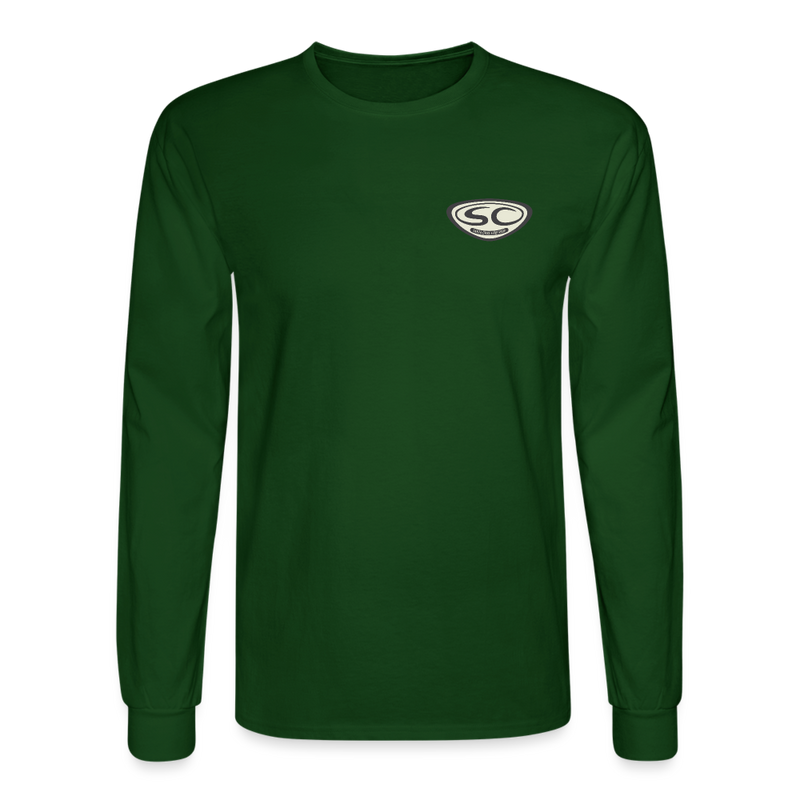 SCSS Pleasure Point Men's Long Sleeve T-Shirt - forest green