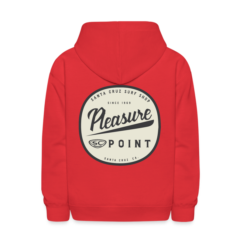 SCSS Pleasure Point Kids' Hoodie - red
