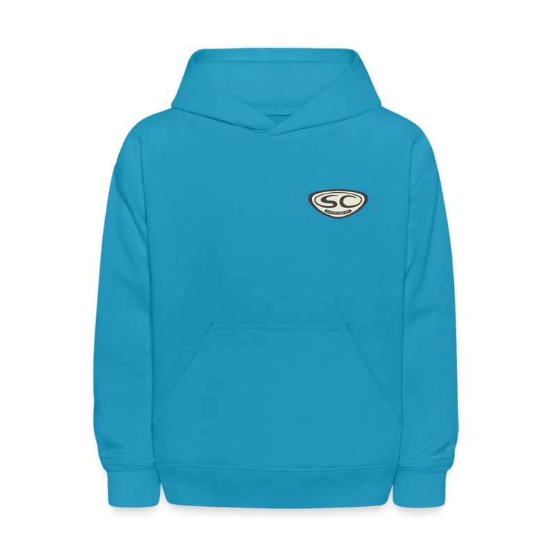 SCSS Pleasure Point Kids' Hoodie - turquoise