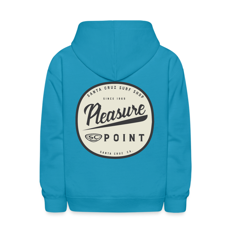 SCSS Pleasure Point Kids' Hoodie - turquoise