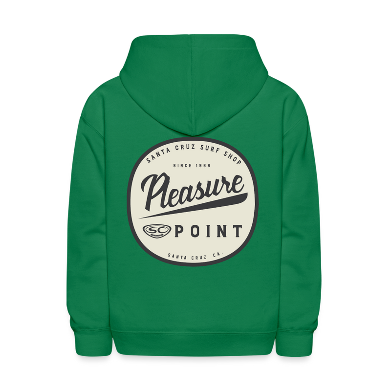 SCSS Pleasure Point Kids' Hoodie - kelly green