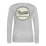 SCSS Pleasure Point Women's Premium Long Sleeve T-Shirt - heather gray