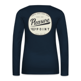SCSS Pleasure Point Women's Premium Long Sleeve T-Shirt - deep navy