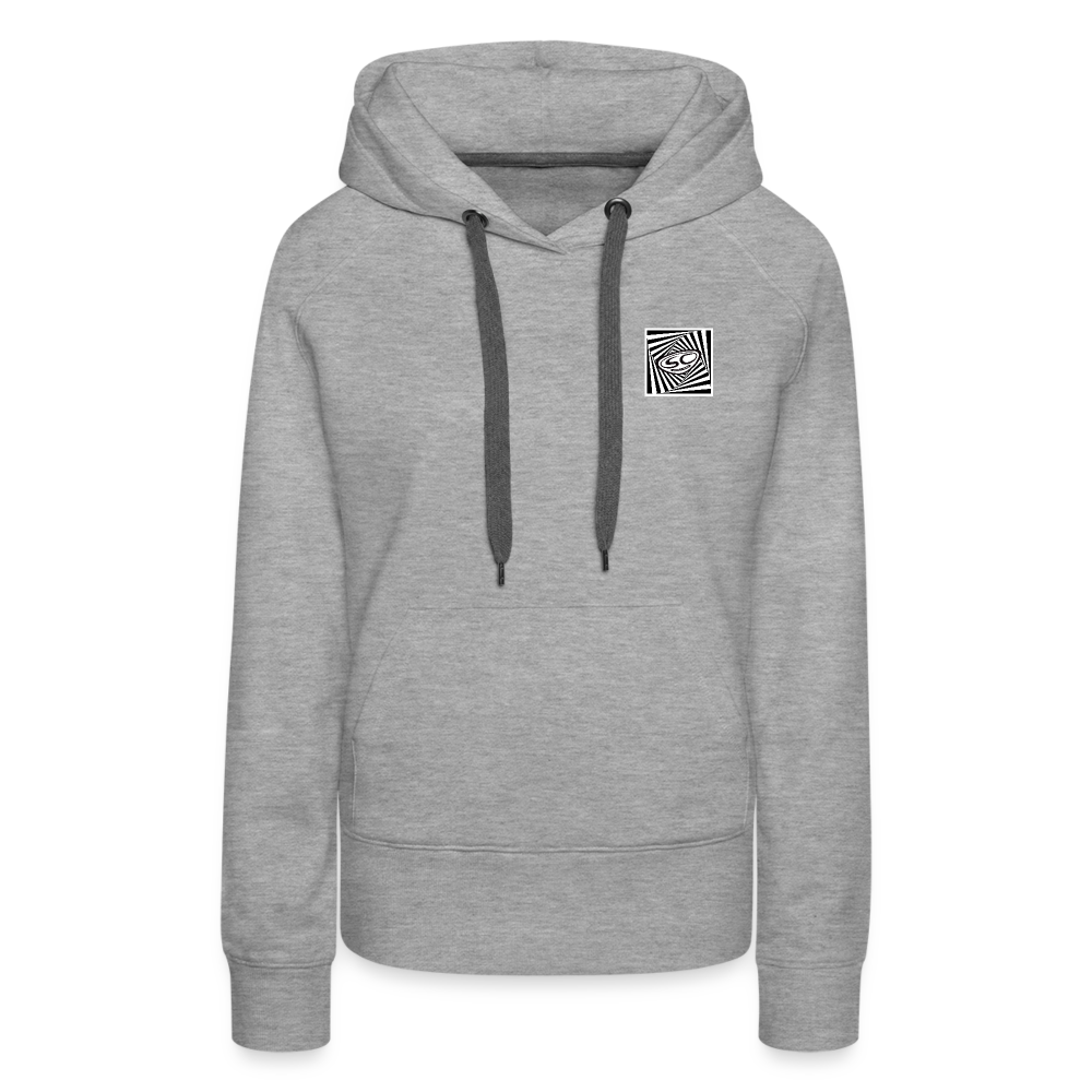 ★FANCY CLUB★ Puff Round Scarf Hoodie MELANGE GRAYF25QB081 SWEATSHIRT/HOODIE - [FANCY CLUB]
