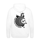 Santa Cruz Surf Shop PUNK Men’s Premium Hoodie - white