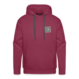 Santa Cruz Surf Shop PUNK Men’s Premium Hoodie - burgundy