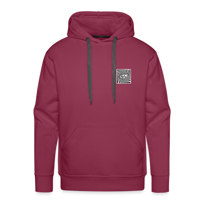 Santa Cruz Surf Shop PUNK Men’s Premium Hoodie - burgundy